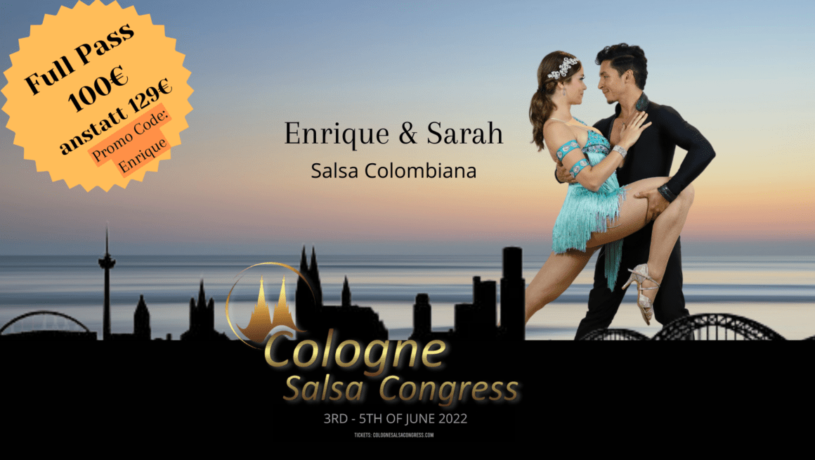 Enrique und Sarah at the Cologne Salsa Congress