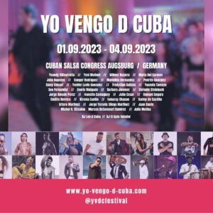 Yo Vengo De Cuba 01 – 04 September 2023