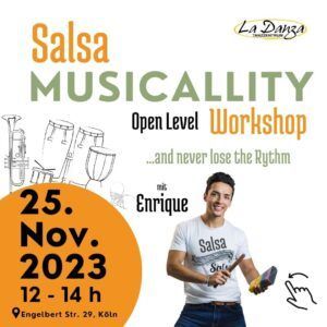 Salsa Musicallity Workshop Sa. 25.11.23