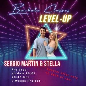Bachata Level Up! mit Sergio Martin & Stella