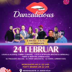 Danzalicious! Party – 24. Februar