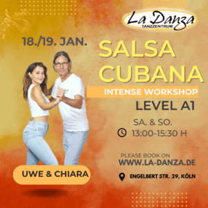 Salsa Cubana Anfänger (Level A1) – Sa. & So.