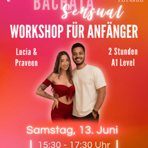 Bachata Sensual Anfänger – 13. Juni Bachata Sensual Anfänger – 13. Juni