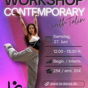 Contemporary Dance mit Talin Contemporary Dance mit Talin