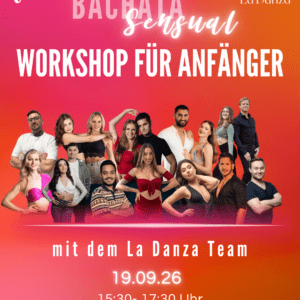 Bachata Sensual Anfänger – 19. September Bachata Sensual Anfänger – 19. September