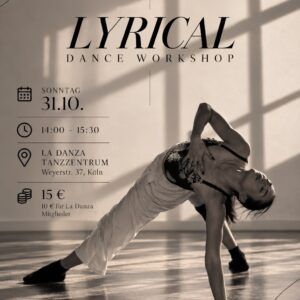 Lyrical Dance Workshop Lyrical Dance Workshop